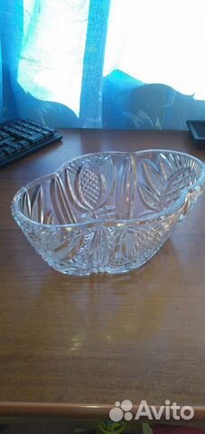 Ваза хрустальная