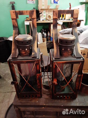 Фонарь свечной светильник бра 1948 года