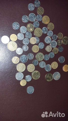 Монеты на обмен, есть и бумажные