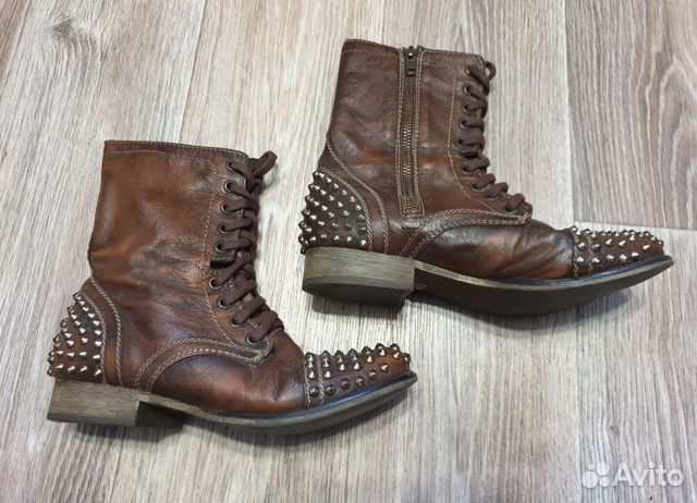 Сапоги демисезонные Steve Madden. 7.5 us