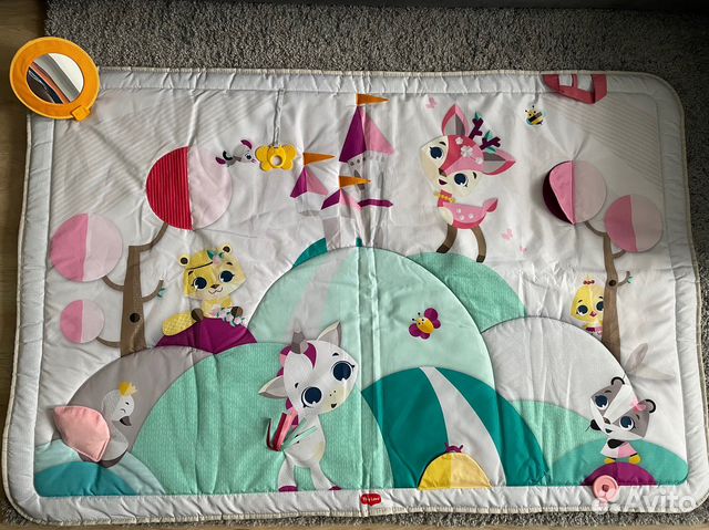 Коврик развивающий tiny love принцесса 0+ новый