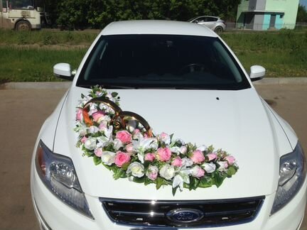 Свадебные украшения на 3 автомобиля в аренду