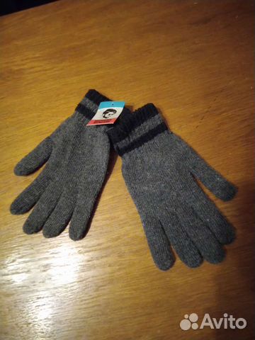 Мужские теплые перчатки