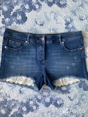 Шорты джинсовые