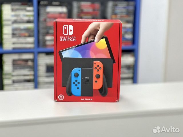 Switch Oled Новый в Наличии White и Neon Red/Blue