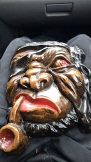 Настенное панно СССР гипс