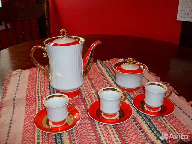 Сервиз кофейный Полтава СССР попредметно от