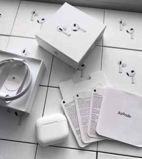 Airpods 3 / Pro (гарантия, доставка, чехол)