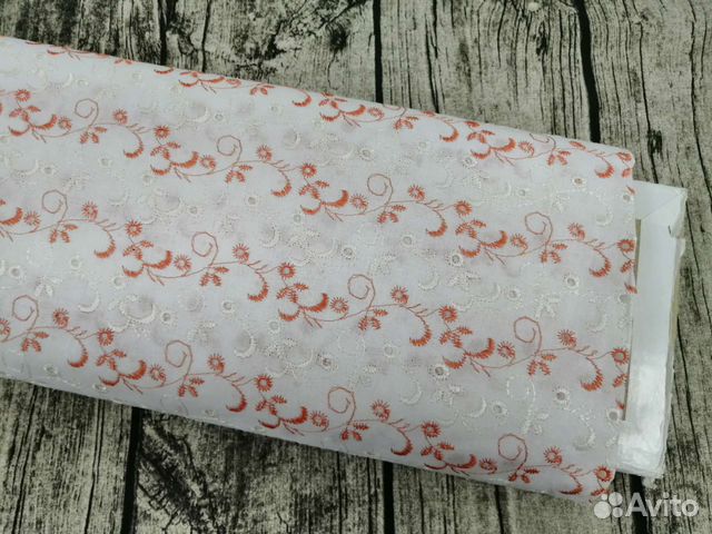 Ткань шитье хлопок СССР