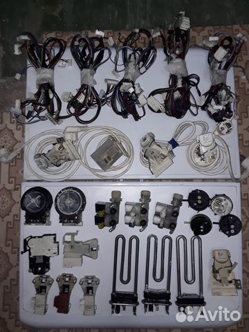 Все запчасти для стиральных машин indesit,ariston