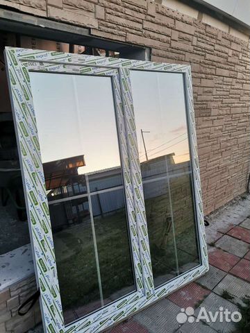 Окно 176*141. Тройной стеклопакет 70мм. энергосбер