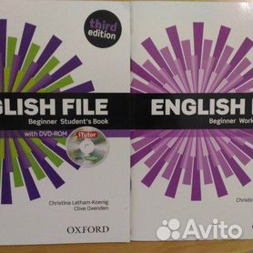 Beginner student book. Английский Оксфорд English file Beginner Workbook. New English file Intermediate. Student's book. Clive Oxenden, Christina Latham-Koenig [Oxford] (+Audio) (2006). New English file 2nd Edition Beginner Workbook. Oxford English file Beginner 4th Edition.