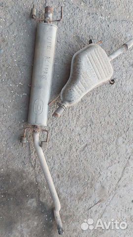 Выхлопная глушитель opel astra g оригинал 2003