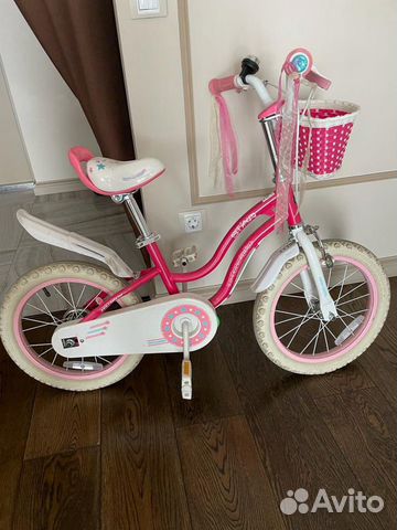 Велосипед royal baby star 16 розовый для девочки