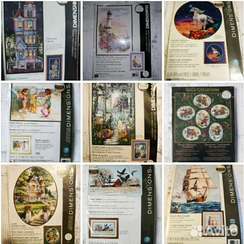 Наборы для вышивания Дименшенс Dimensions