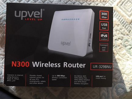 Роутер upvel UR-329NU новый
