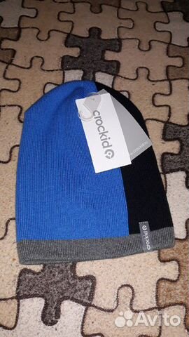 Новая шапка демисезон Crockid 50-52 р