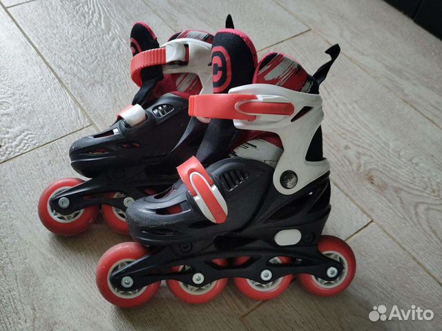 Роликовые коньки детские раздвижные