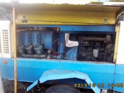 Компрессор промышленный пксд 5.25Д времен СССР