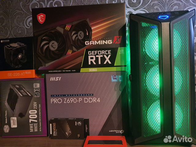 Новый MSI Gaming PC Core i5-12600KF/Z690+RTX3060