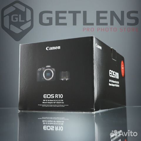 Canon EOS R10 Kit RF-S 18-45mm IS STM +Adapter