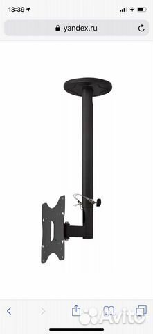 Крепление для телевизора к потолку