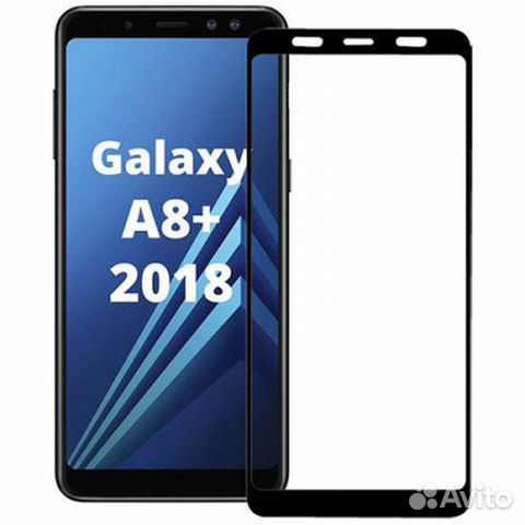 Защитное стекло с полной проклейкой на Samsung A73