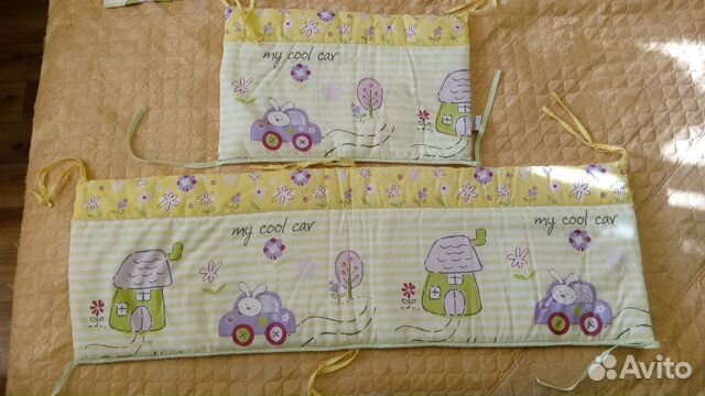 Бортики в кроватку