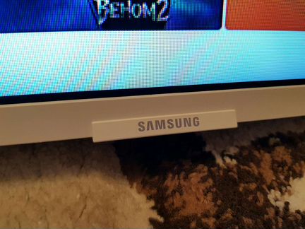 Большой Белый Smart tv Samsung, Тонкий. WiFi
