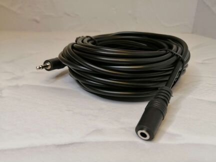 Удлинитель для наушников 10 метров Jack 3,5 мм
