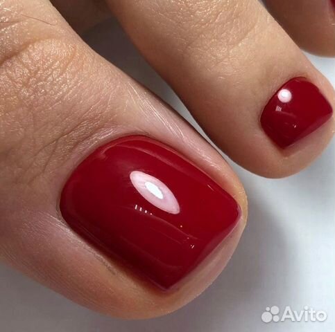 Маникюр, педикюр с покрытием гель лак