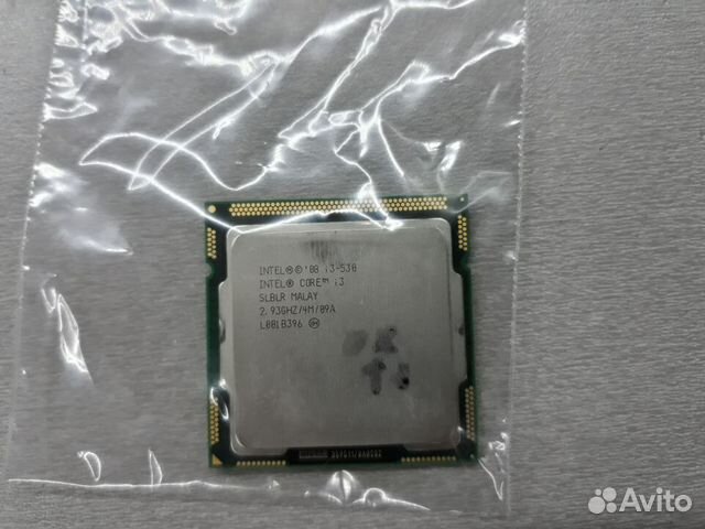 Процессор Socket 1156 Intel Core i3 530 4 потока
