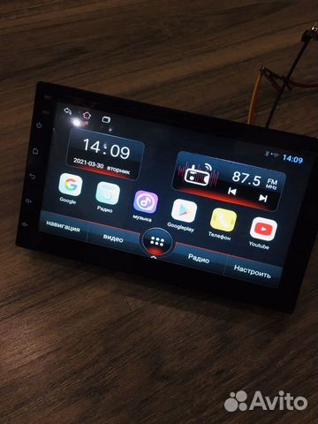 Магнитола 2 din android Новая