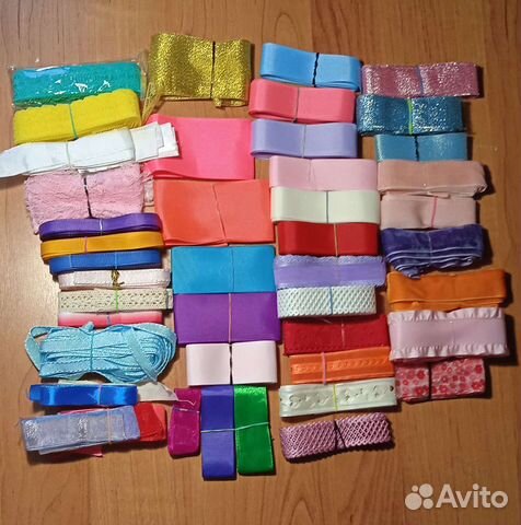 Ленты атласные