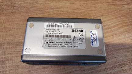 D-Link DSL-200 adsl модем