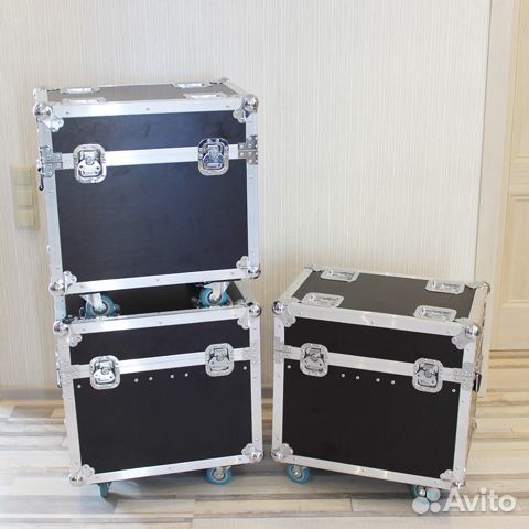 Кейс кофр для световых голов wash 19x15w