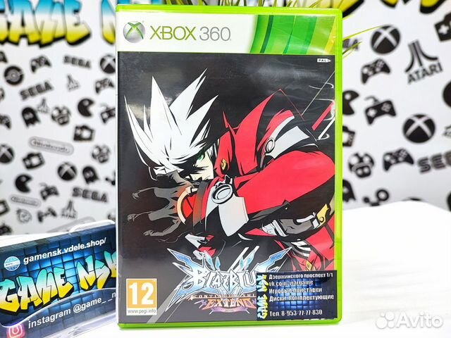 BlazBlue: Continuum Shift Extend (Xbox 360) Б\У