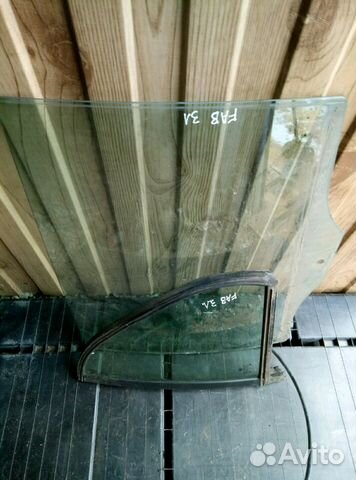 Стекло заднее левое skoda Fabia 1