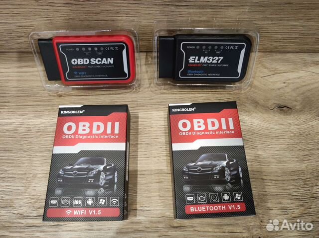 Сканер ELM327 OBD2 V1.5 iOS iPhone