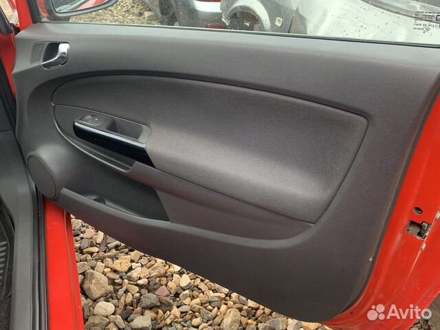 Комплект дверных карт опель корса d хэтчбек