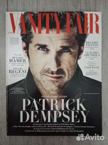Журнал Vanity Fair #37 сентябрь 2016 Italy