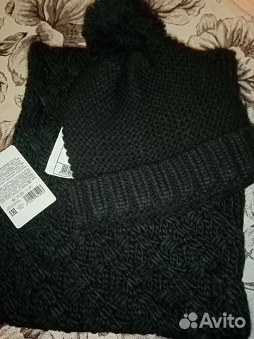 Шапка, шарф новые