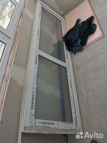 Дверь пластиковая балконная