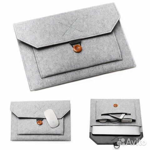 Чехол сумка конверт MacBook Air M1 папка А4