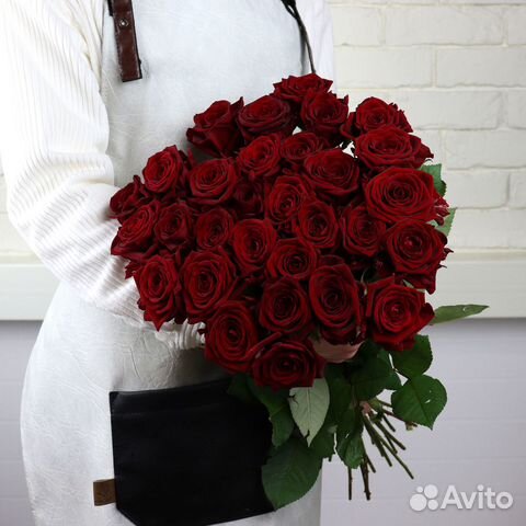 Букет роз 60 см - российская роза