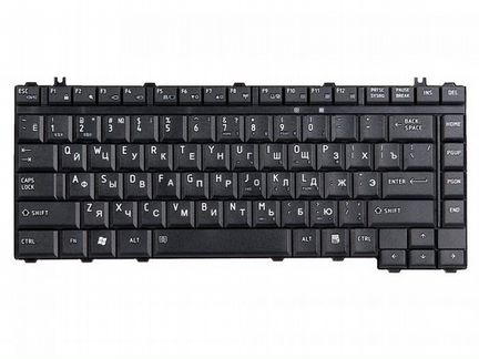 Клавиатура для Toshiba A300 A350 L300 чёрная