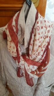 Шелковый шарф Луис Витон