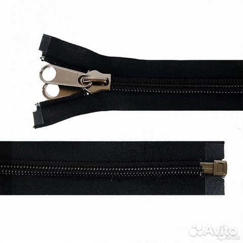 Молния застежка разъемная тип 10 тентовая 1,5 m