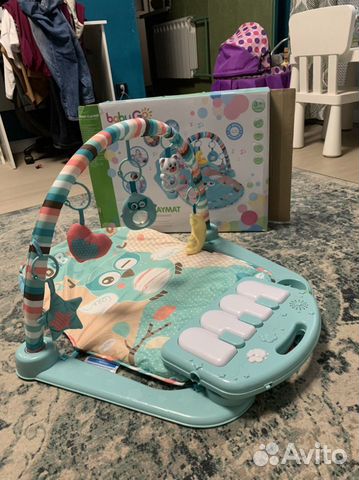 Игровой коврик с пианино