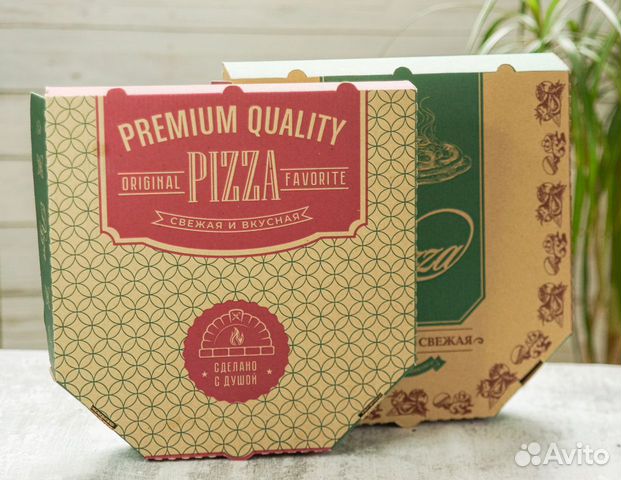 Коробки для пиццы и пирогов